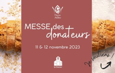 MESSE DONATEURS 2023 - FEUILLE DE MESSE